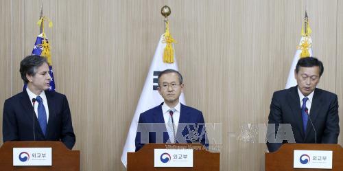 РК, США и Япония продолжат усилия по денуклеаризации Корейского полуострова